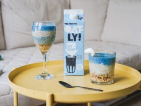 oatly milk, oat cereal and oat yogurt